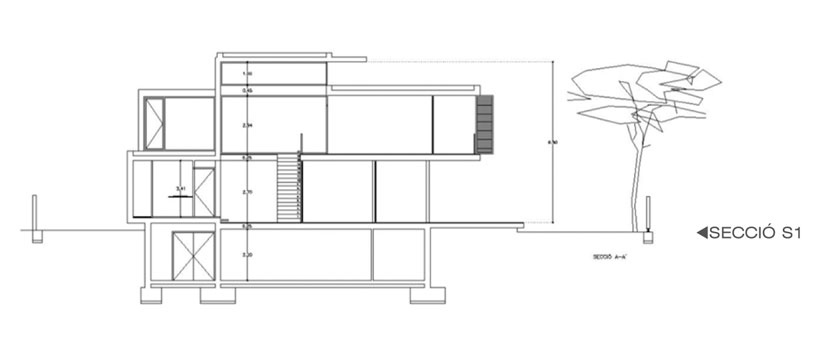 HABITATGE UNIFAMILIAR AÏLLAT RAMÍREZ MORENO A VILASECA